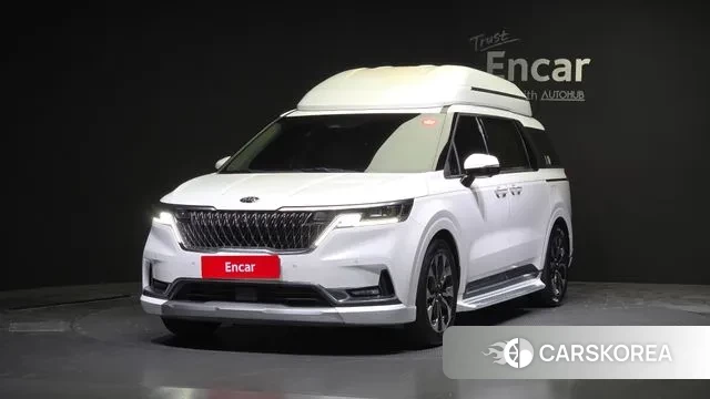 Kia Carnival 4th generation 2021 Белый из Кореи
