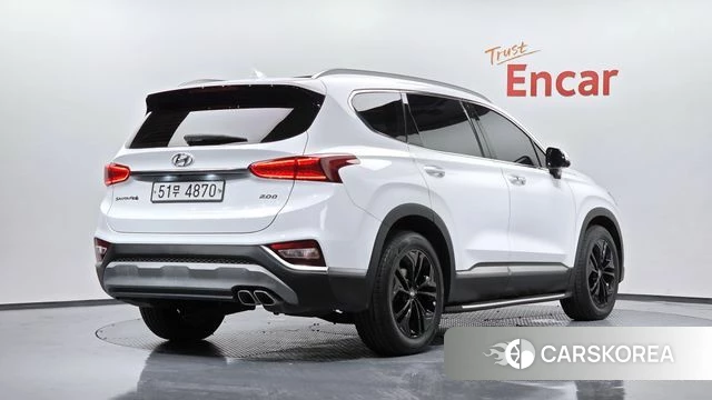 Hyundai Santa Fe TM 2018 Белый из Кореи