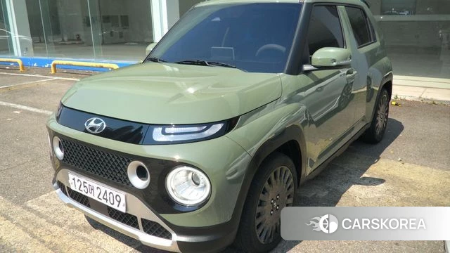 Hyundai Casper 2023 Светло-зеленый из Кореи