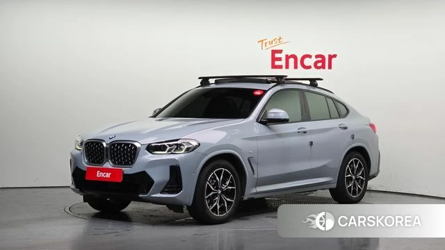 BMW X4 (G02) 2023 Серебристо-серый из Кореи
