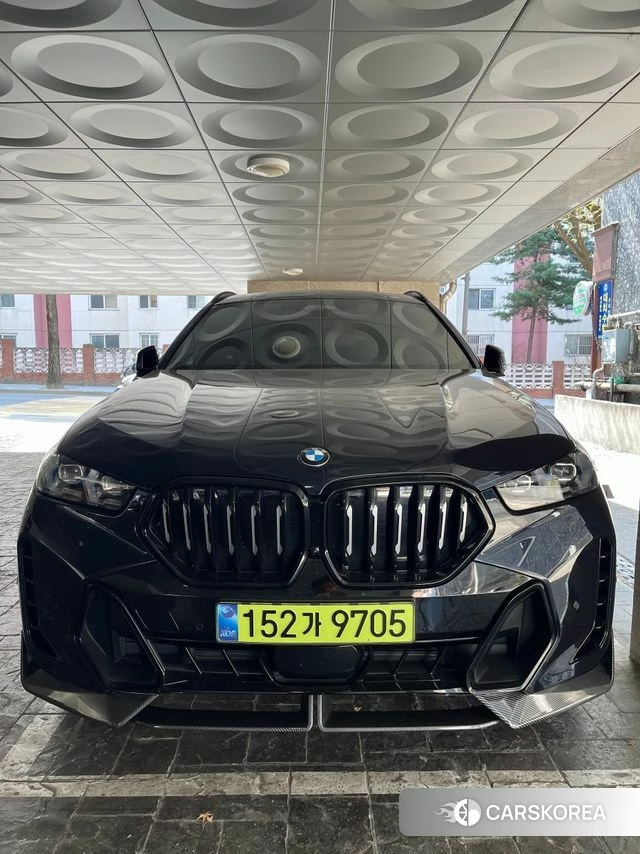 BMW X6 (G06) 2025 Черный из Кореи