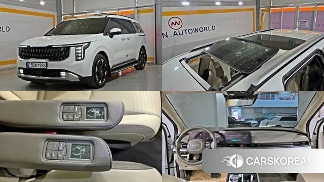 Kia The New Carnival 4th Generation 2024 Белый из Кореи