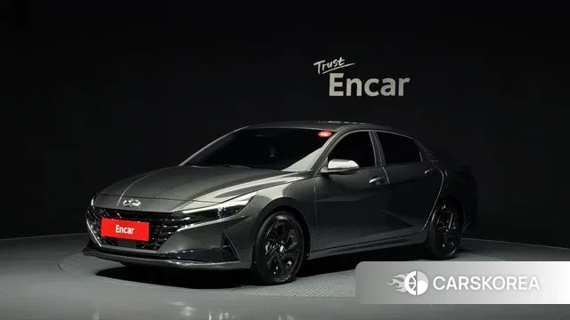 Hyundai Avante Hybrid (CN7) 2021 Серый из Кореи