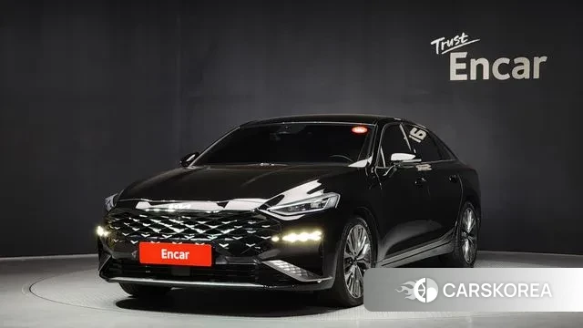 Kia K8 2021 Черный из Кореи