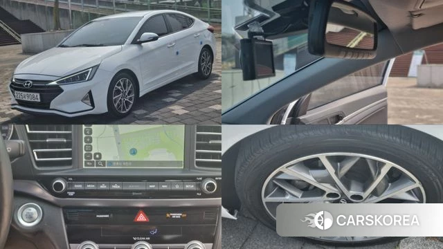 Hyundai The New Avante AD 2019 Белый из Кореи