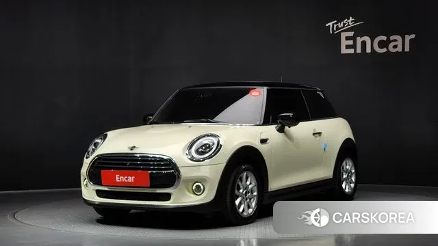 Mini Cooper 2021 Жемчужный цвет из Кореи