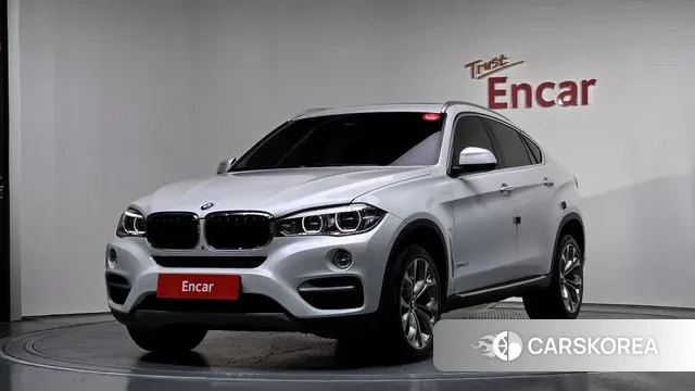 BMW X6 (F16) 2018 Белый из Кореи