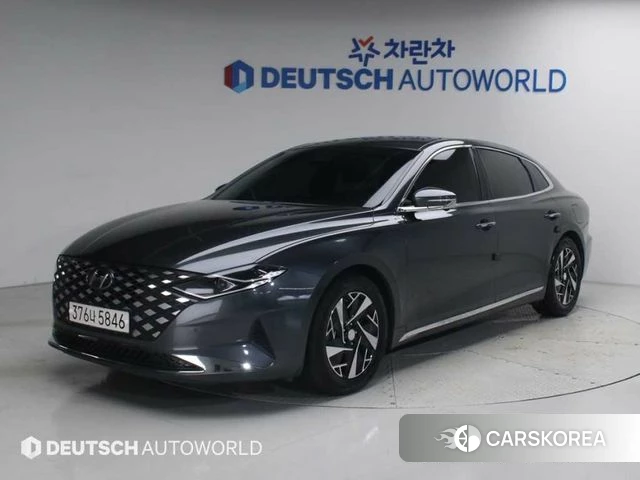 Hyundai The New Grandeur IG Hybrid 2021 Серый из Кореи