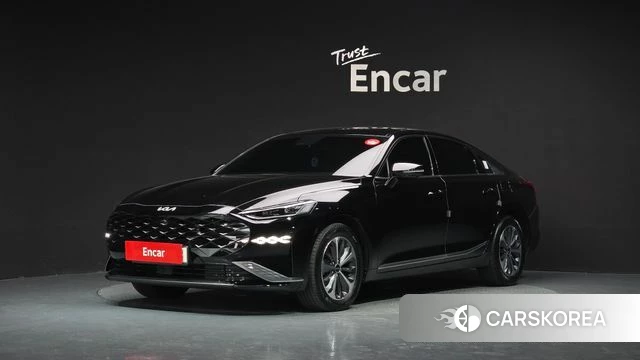Kia K8 Hybrid 2023 Черный из Кореи