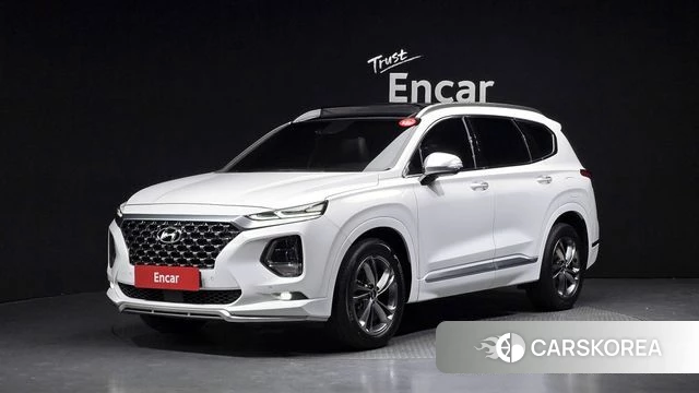 Hyundai Santa Fe TM 2020 Белый из Кореи