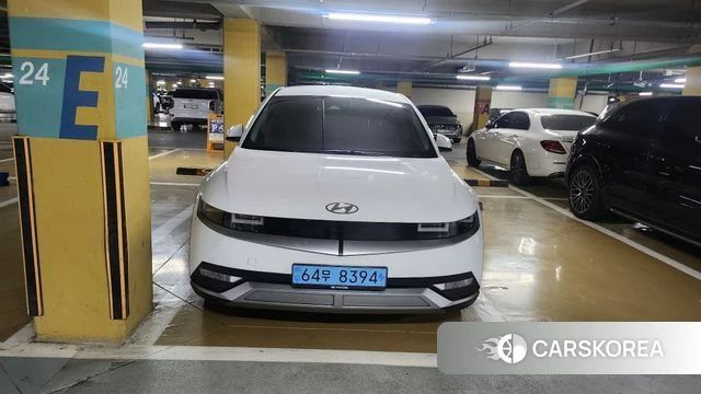 Hyundai Ionic 5 2021 Белый из Кореи