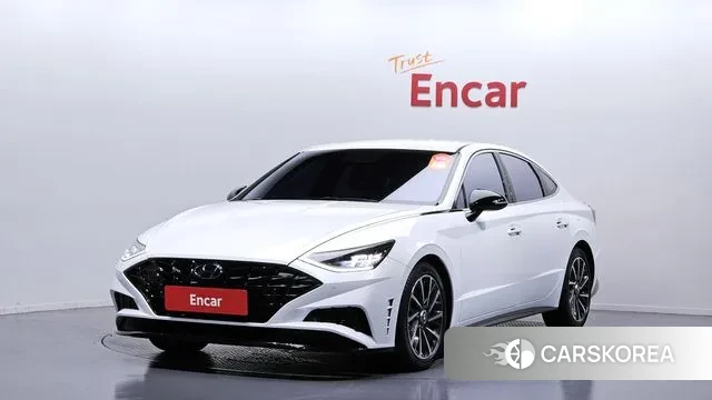 Hyundai Sonata (DN8) 2021 Белый из Кореи