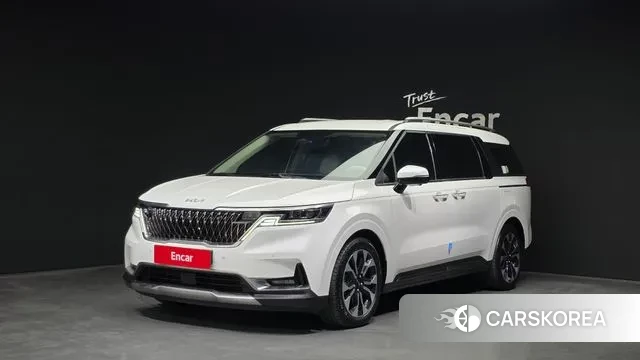 Kia Carnival 4th generation 2021 Белый из Кореи