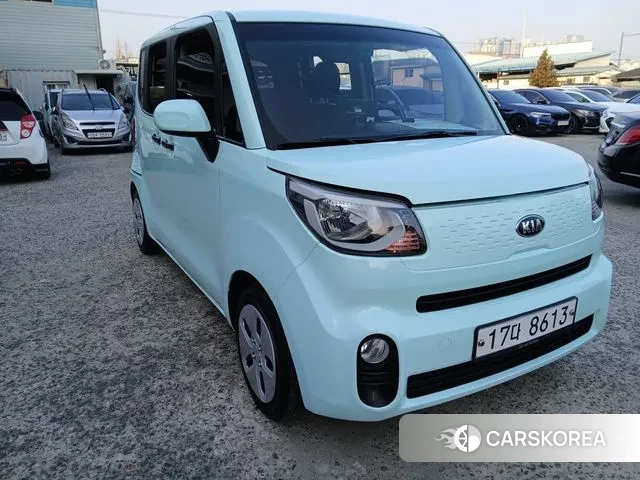 Kia The New Ray 2018 Светло-серебряный цвет из Кореи