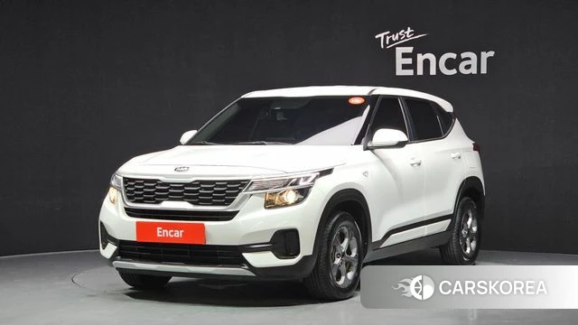 Kia Seltos 2021 Белый из Кореи