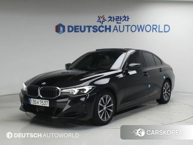 BMW 3 Series (G20) 2022 Черный из Кореи