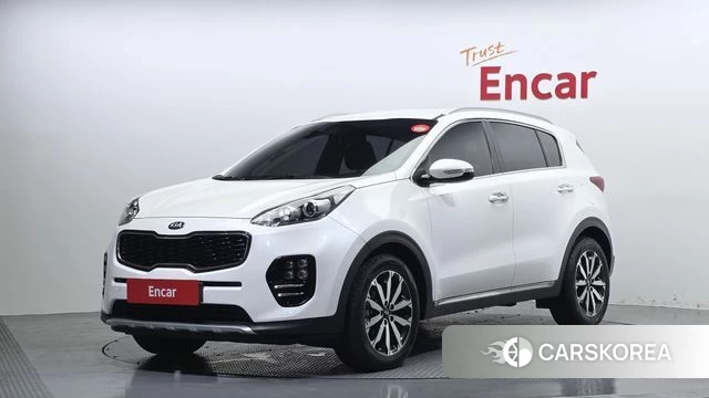 Kia Sportage 4th Generation 2018 Белый из Кореи