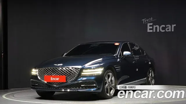 Genesis G80 (RG3) 2020 Синий из Кореи
