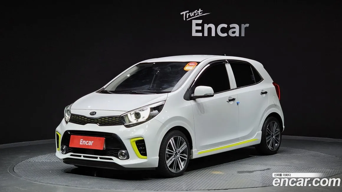 Kia All New Morning (JA) 2019 Белый из Кореи