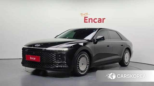 Hyundai Grandeur Hybrid (GN7) 2023 Черный из Кореи