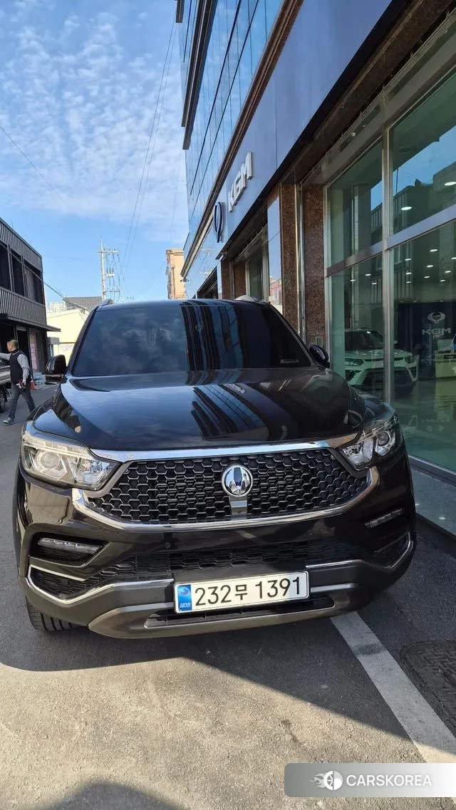 Ssangyong G4 Rexton 2020 Черный из Кореи