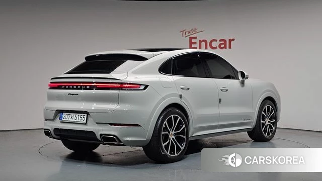 Porsche Cayenne (PO536) 2023 Серебристо-серый из Кореи