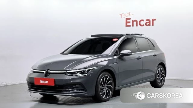 Volkswagen Golf 8th Generation 2023 Серый из Кореи