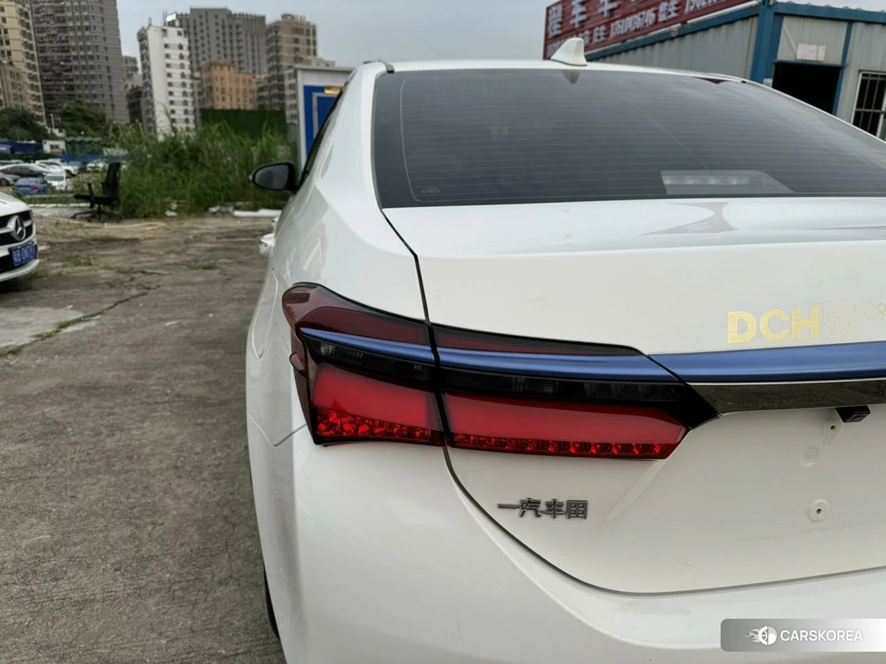 Toyota Corolla 2019 Белый из Китая