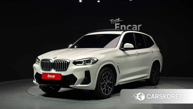 BMW X3 (G01) 2024 Белый из Кореи