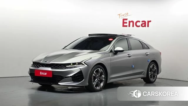 Kia K5 3rd generation 2020 Серебристо-серый из Кореи