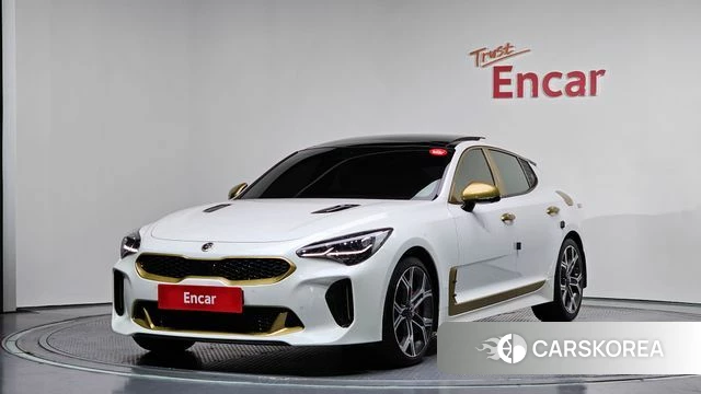 Kia Stinger 2020 Белый из Кореи