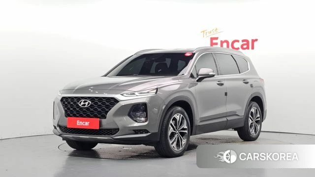 Hyundai Santa Fe TM 2018 Серый из Кореи