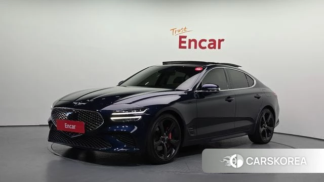 Genesis The New G70 2021 Синий из Кореи