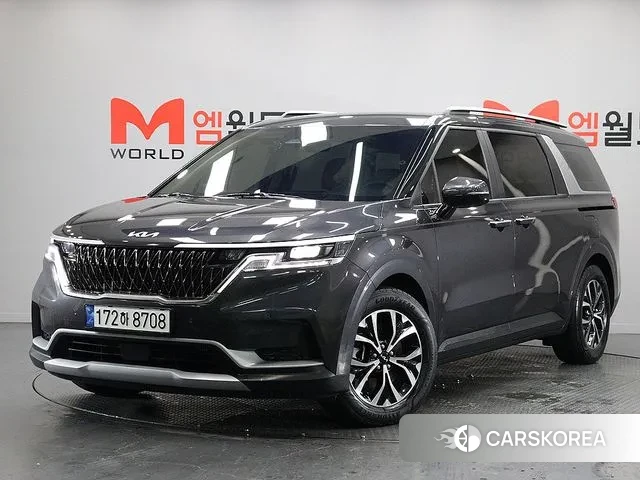 Kia Carnival 4th generation 2022 Серый из Кореи