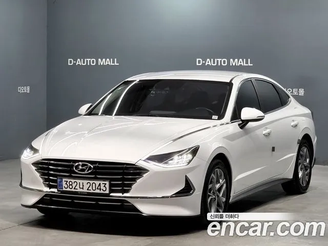 Hyundai Sonata (DN8) 2020 Белый из Кореи