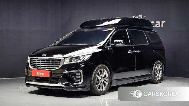 Kia The New Carnival 2019 Черный из Кореи