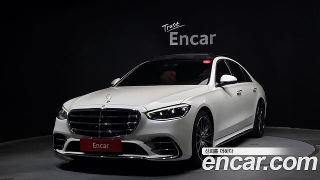 Mercedes-Benz S-Class W223 2022 Белый из Кореи