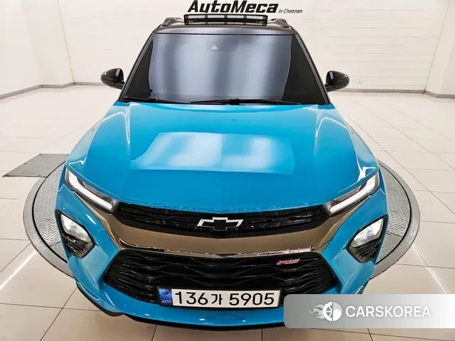 Chevrolet (GM Daewoo) Trailblazer 2022 Синий из Кореи