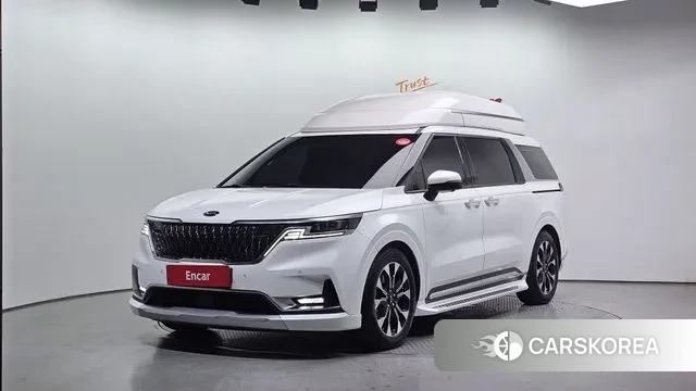 Kia Carnival 4th generation 2021 Белый из Кореи