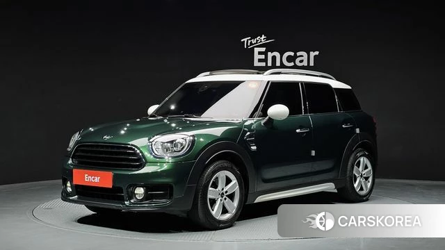Mini Cooper Countryman 2019 Темно-зеленый из Кореи