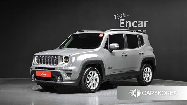 Jeep Renegade 2021 Серый из Кореи