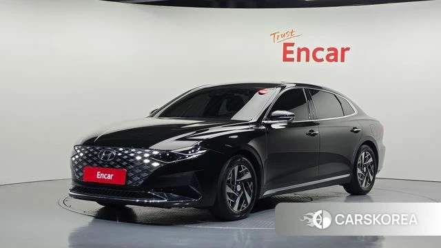 Hyundai The New Grandeur IG Hybrid 2020 Черный из Кореи