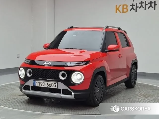 Hyundai Casper 2022 Красный из Кореи