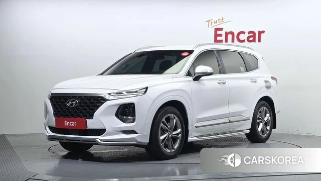 Hyundai Santa Fe TM 2018 Белый из Кореи
