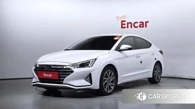 Hyundai The New Avante AD 2020 Белый из Кореи