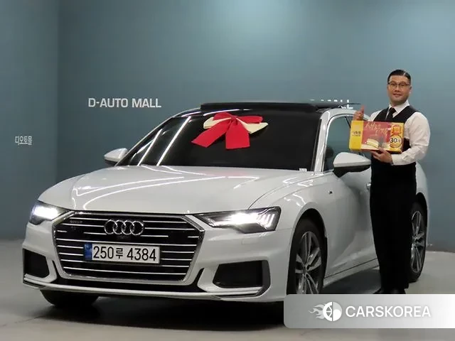 Audi A6 (C8) 2023 Белый из Кореи