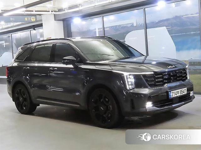 Kia The New Sorento 4th Generation 2023 Серый из Кореи
