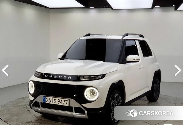 Hyundai Casper 2021 Белый из Кореи
