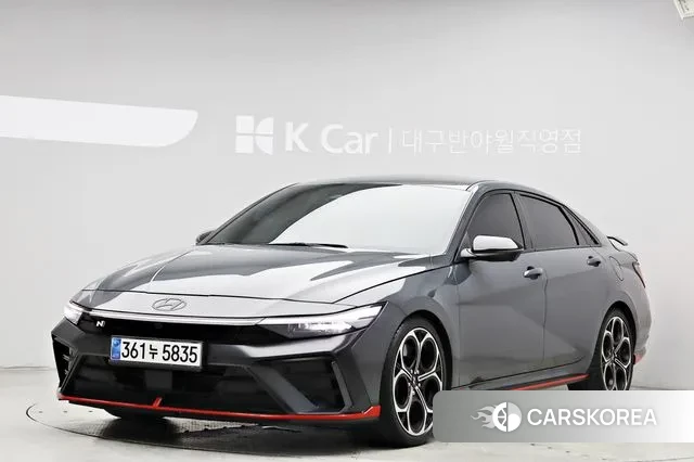 Hyundai The New Avante (CN7) 2024 Серый из Кореи