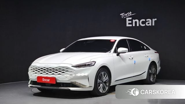 Kia K8 Hybrid 2022 Белый из Кореи